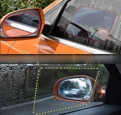 車ミラー撥水フィルム　汎用　4枚セットのサムネイル