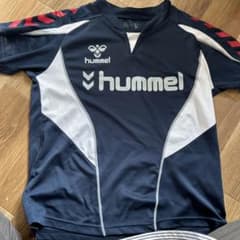 hummel ネイビー 半袖シャツのサムネイル