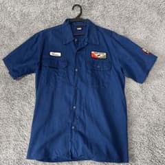 Vans ネイビー 半袖シャツ OLD SKOOL刺繍のサムネイル