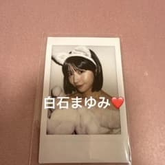 オン特 チェキ 白石まゆみ ハロウィン 白猫 - メルカリ