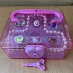 キティちゃん　キラキラ　ジュエルボックス　カギ付きのサムネイル