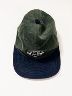 HUF コーデュロイ キャップ 帽子 グリーン ネイビー 6パネルのサムネイル