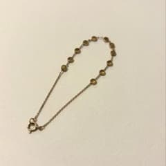 【agete】アガット　K10 ブレスレット ゴールドのサムネイル