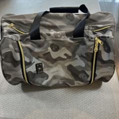 高級・美品】マーク＆ロナ ゴルフ ボストンバッグ カモフラ スカル