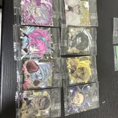 アニメキャラクター ステッカー 9枚セットのサムネイル
