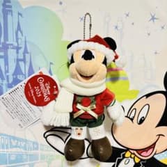 【新品】ディズニー　クリスマス　2025 ぬいぐるみバッジ　7点セット ディズニー⭐️ディズニークリスマス 2025 ぬいぐるみバッジ ミッキー