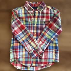 RALPH LAUREN キッズ 長袖シャツ チェック柄120㎝のサムネイル
