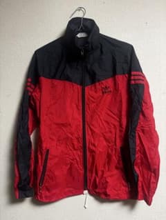 adidas 80sナイロンジャケット レッド/ブラックのサムネイル