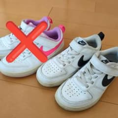 NIKE ホワイト スニーカー 17cmのサムネイル