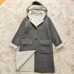 Theory luxe セオリーリュクス ダブルフェイス リバーコート - メルカリ