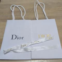 Dior ショッパー 2枚セット リボン付きのサムネイル