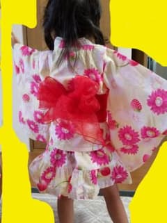 100cm 浴衣セット  (他サイズ 110set   100setも♡)のサムネイル