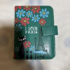 [値下げしました」I LOVE PARIS 猫柄 パスケースのサムネイル