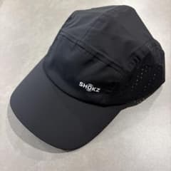 【新品未使用】SHOKZ ランニングキャップ ブラックのサムネイル