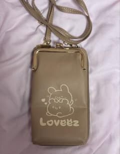 らぶいーず　ウォレット付き　スマホショルダーポーチ