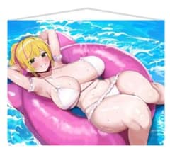 未開封 ろうか　ろうか展　リフ＝プレーズ 限定品 B2タペストリー vtuberのサムネイル