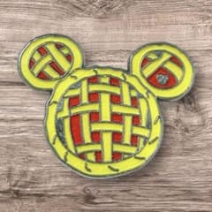 海外ディズニー ピンバッジ チェリーパイ ファン・フードシリーズ 隠れ