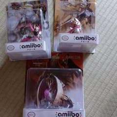 新品amiibo３種類セット　モンスターハンターライズ　サンブレイクのサムネイル