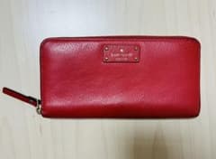 kate spade NEW YORK 長財布 レッドのサムネイル