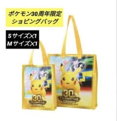 ポケモンセンター PCG 30th ショッピングバッグ2種セットのサムネイル