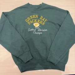 80s USA製 FRUIT OF THE LOOM グリーンスウェットのサムネイル