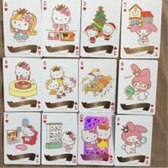 【期間限定】大特価‼️激安‼️ 12枚セット サンリオトランプのサムネイル