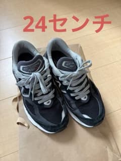 New balance w990 v6 BK 24センチのサムネイル