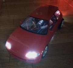 ライトユニット付き タミヤ 1/10 HONDA シビック ボディ - メルカリ