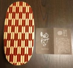 矢羽根柄 曲げわっぱ 弁当箱のサムネイル