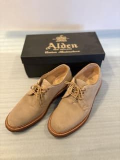 Alden x J.Crew スエード オールデン ブルーチャー27cm - メルカリ