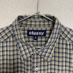 90s OLD STUSSY チェックシャツ Made in USA - メルカリ