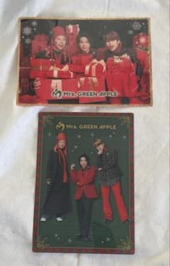 【Mrs. GREEN APPLE】ローソン ビジュアルシート2枚のサムネイル