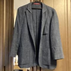 極美品 HUGO BOSS ヒューゴボス テーラードジャケット リネン混 紺色 極美品 HUGO BOSS ヒューゴボス テーラードジャケット リネン混 紺色