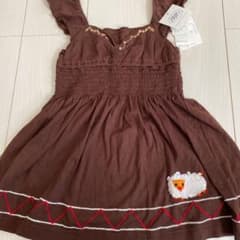 ブーフーウ120 女児ワンピースのサムネイル