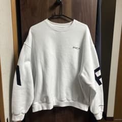 RVCA スウェット トレーナー ホワイト Sのサムネイル