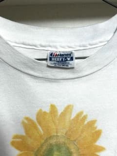 80's Hanes®︎ ヒマワリ(Sunflower)アートTシャツのサムネイル
