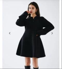 美品】the toe Reims flare ワンピースブラック - メルカリ