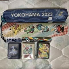 ポケモンカード WCS2023 横浜 プレイマット デッキシールドのサムネイル