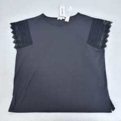 GLOBALWORKレーススリーブ 黒Tシャツのサムネイル