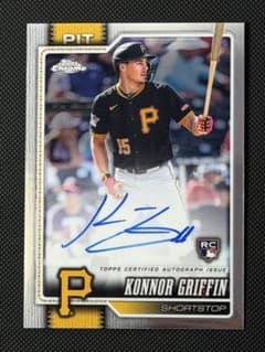 2026 Topps Chrome Konnor Griffin 直筆サインのサムネイル