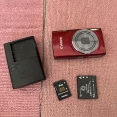 Canon IXY 160 レッド 4GBメモリー　純正充電器　純正バッテリー付 Canon IXY 160 レッド 4GBメモリー 純正充電器 純正バッテリー付