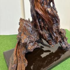 漆塗り 天然木 根木 流木 オブジェ 台座付き 和モダン 床の間 飾り 一点物 漆塗り 天然木 根木 流木 オブジェ 台座付き 和モダン 床の間 飾り
