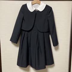 濃紺ジャケット付きワンピースのサムネイル