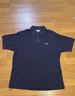 LACOSTE ネイビー ポロシャツ US L FR5 CLASSIC FIT - メルカリ