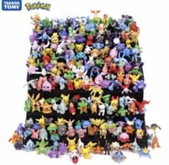 ポケモンフィギュア　ミニフィギュア　144体セット売りのサムネイル