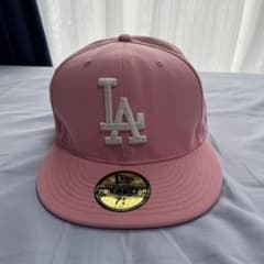 ニューエラ キャップ ピンク 59fifty ロサンゼルスのサムネイル