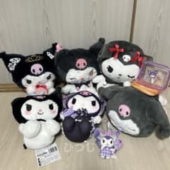 サンリオ クロミ BIG ぬいぐるみ マスコット ポーチ 計8点セット まとめ売