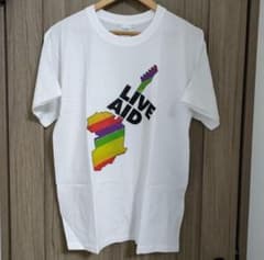 新品】LIVE AID Tシャツ ライブエイド ヴィンテージTシャツ - メルカリ