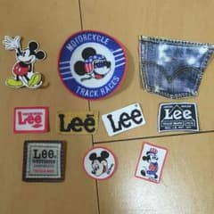 Lee ヴィンテージミッキー アイロンワッペンのサムネイル