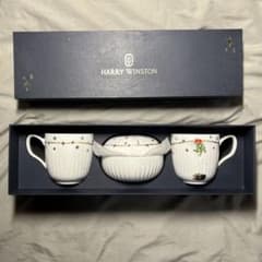 ハリーウィンストン クリスマスノベルティ マグカップ＆シュガーボール 